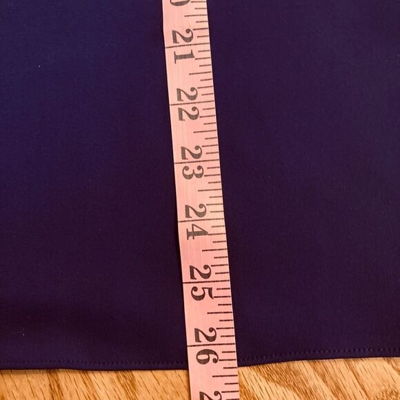 Chicos Purple/Dark Blue Tunic - Picture 10 of 10